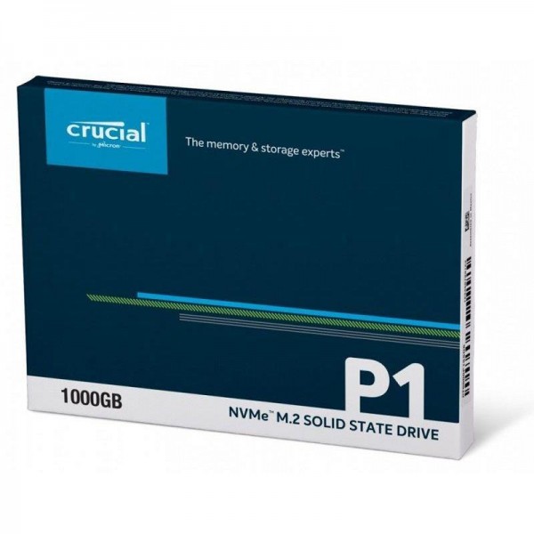 Dysk SSD Crucial P1 1TB M.2 PCIe Gen3 x4 NVMe 2280 (2000/1700MB/s)-6636 Dysk SSD Crucial P1 1TB M.2 PCIe Gen3 x4 NVMe 2280 (2000/1700MB/s)-6636